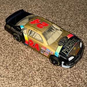 NASCAR Hasbro 1997 DuPont Chroma Premier Jeff Gordon #24 Race Car Vintage Used C